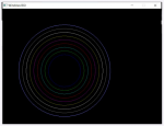 coincentric circles computer graphics
