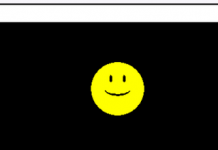 smiley face emoji computer graphics
